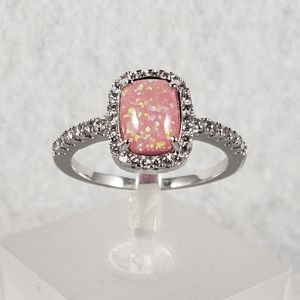 18k Pink Opal Ring